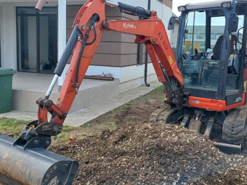 Inchiriere miniexcavator Pipera, Voluntari