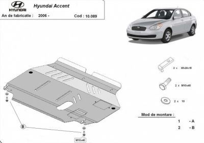 Scut motor metalic Hyundai Accent dupa 2006