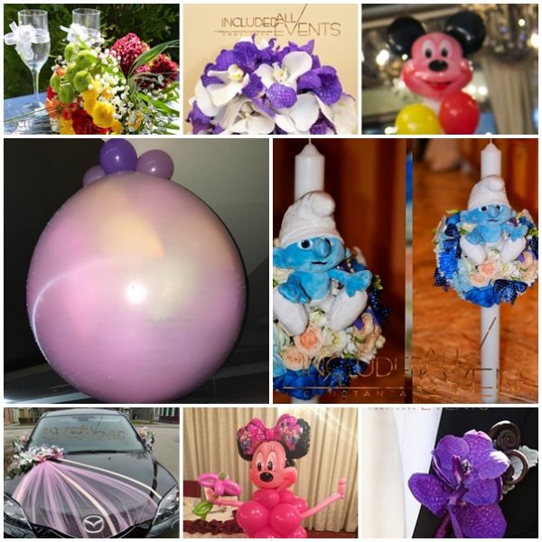 Decoratiuni evenimente Constanta, decoratiuni baloane si flori 0728955745