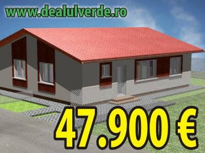 Vila 47.900 euro la cheie Dealul Verde Berceni
