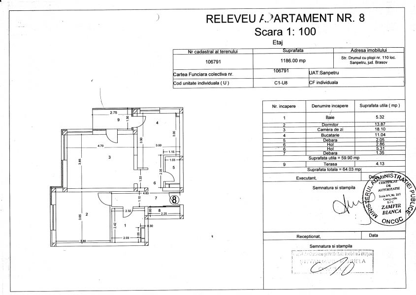 Apartament decomandat in constructie noua tip vila