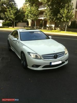 Mercedes cl500 2007 alb extrafull amg !! 43900 e ! 