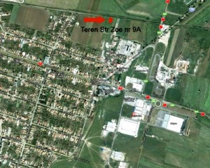 Vand teren intravilan situat in Arad, micalaca, suprafata 963 mp