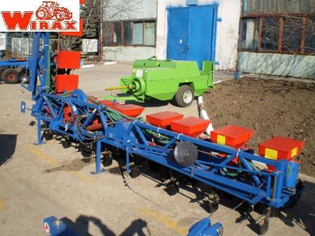 Semanatoare WIRAX SPP4-FS porumb fertilizare