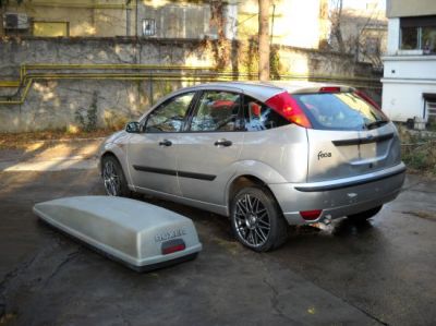 PORTBAGAJ AUTO Volum 500 litri Lungime 230 cm