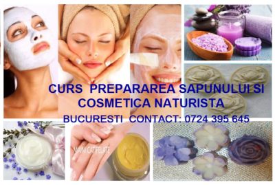 Curs Prepararea sapunurilor/produselor cosmetice