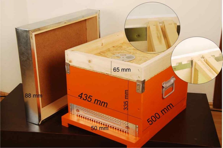 Fanalbine ofera stupi de albine(rame, lazi, miere, albine, matci, podisor)