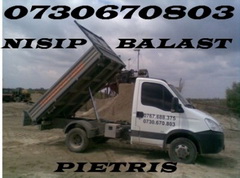 Vand nisip pietris balast margaritar refuz de ciur 