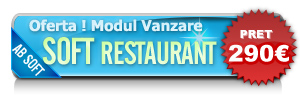 Soft gestiune in timp real Ab Soft Horeca Manager cafenele, restaurante, hoteluri, fast food