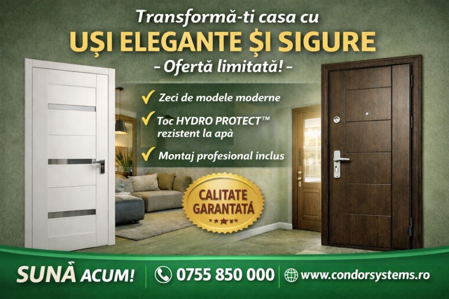 Soluții complete de uși pentru proiecte de anvergură 