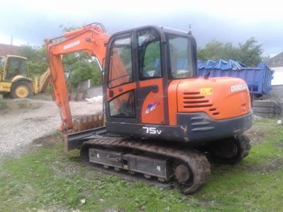 MINIEXCAVATOR DOOSAN SOLAR 75V