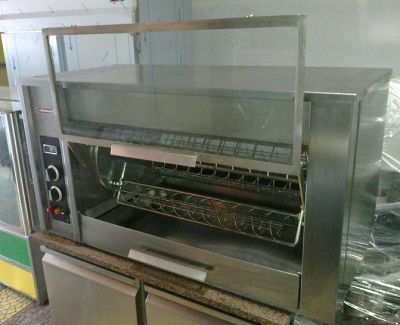 Rotisor profesional inox cu cosuri