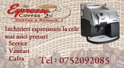 Inchirieri espresoare cafea si service Tg-Mures