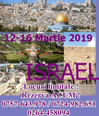 Vacanta Israel 12-16 martie 2019