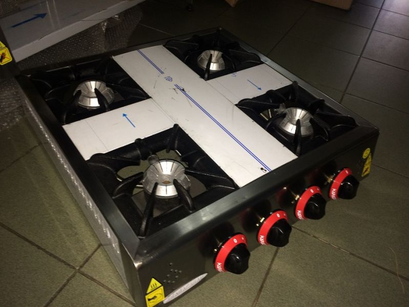 Aragaz de banc cu 4 ochiuri 