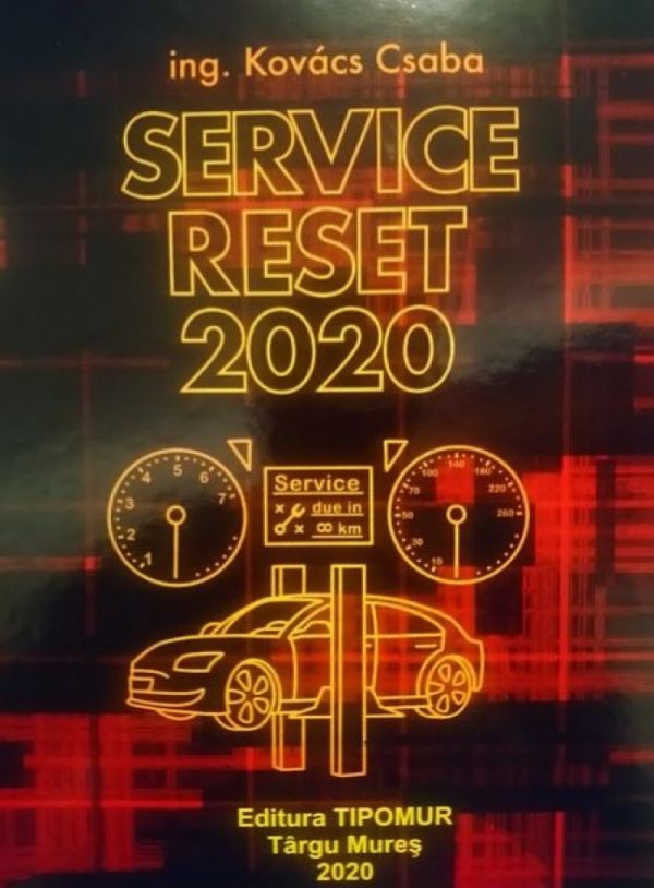 Carte Manual Service Reset 2020