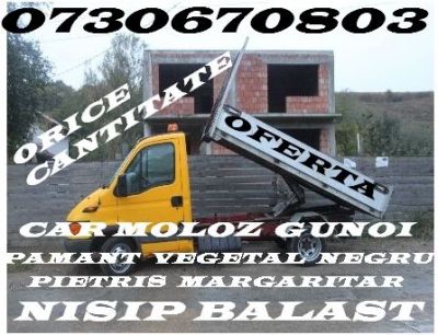 Vand / Transport Nisip Pietris Balast Margaritar