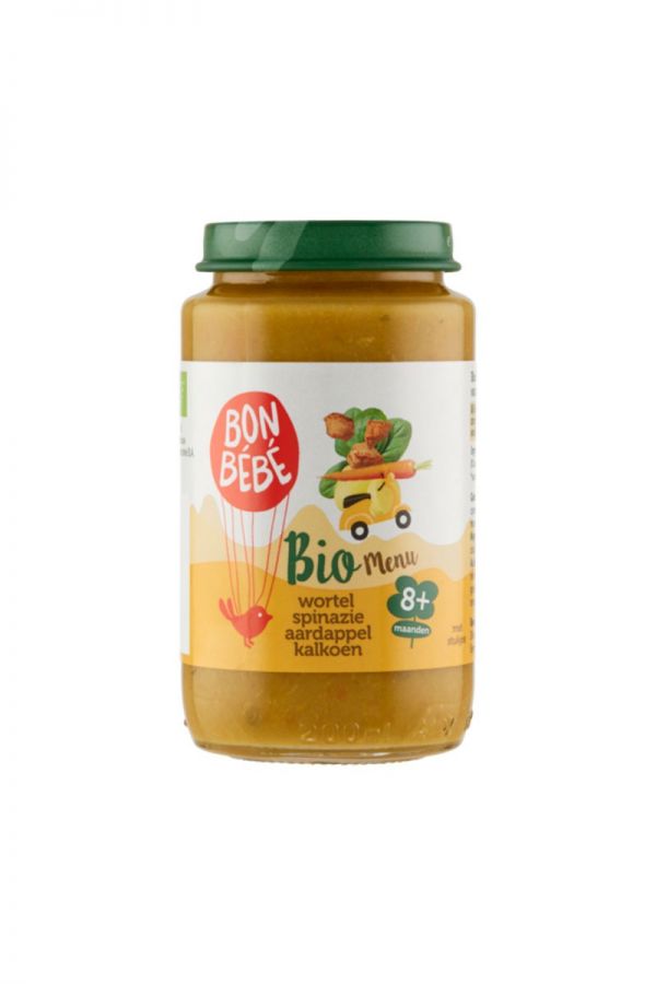Mancare pentru bebelusi BON BEBE 8+ luni  