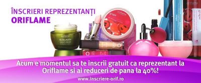 Inscrieri Reprezentanti Oriflame Gratuit