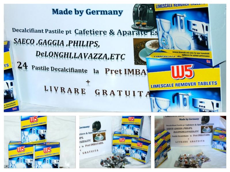 Pastile tablete decalcifiere saeco 24buc