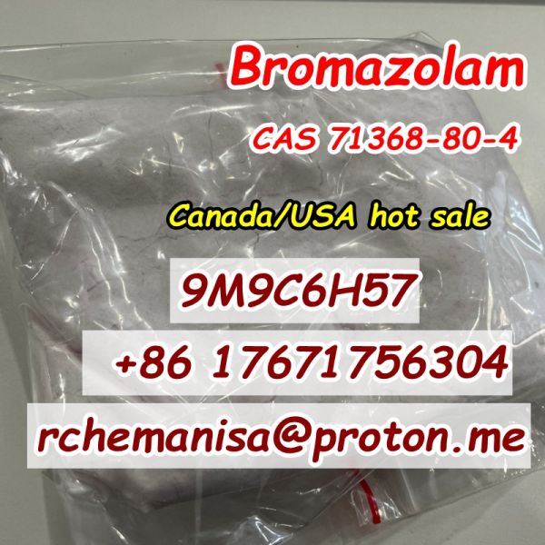 CAS 71368-80-4 Bromazolam+8617671756304 Alprazolam/Etizolam Canada/USA