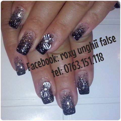 Aplic unghii false cu gel doar 70 ron