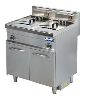 Friteuza  Dubla  Cu  Suport