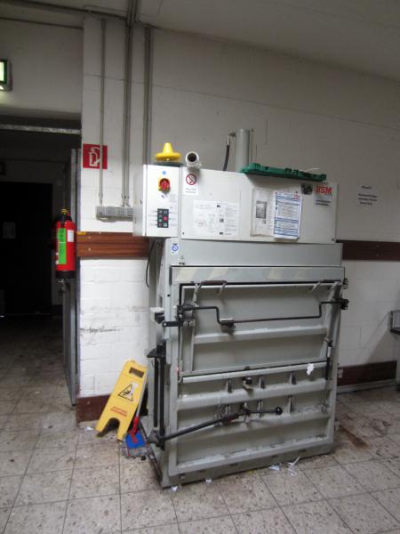 Presa balotat/compactat deseuri second hand HSM 155 VL