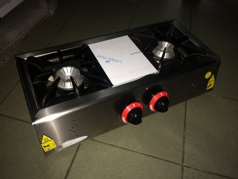 Aragaz de banc cu 2 ochiuri 