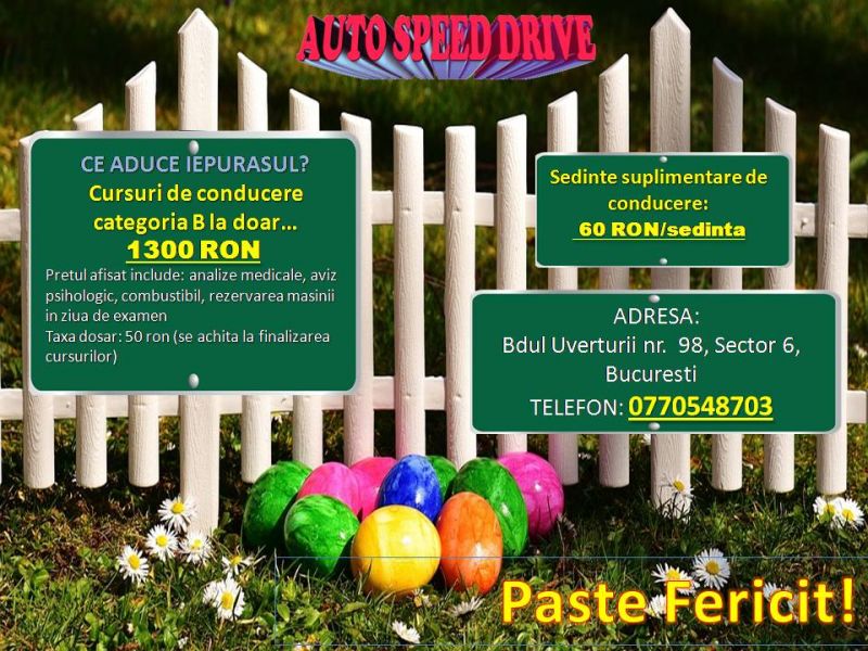 Cursuri de conducere categoria B
