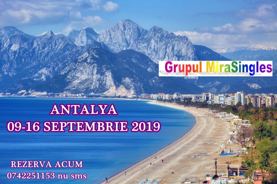 Vacanta Antalya septembrie 2019 - mare, soare si distractie