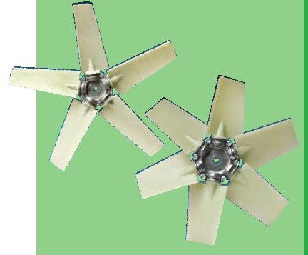 B5P/B6P � lame axiale din plastic cu unghi ajustabil  