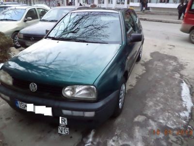 vw golf 3 , fab. 96, , inm. 2010 RO, taxa poluare platita/ variante,BONUS UN PLIN de benzina