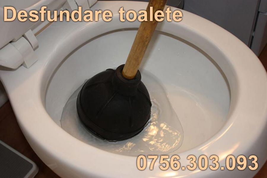 Desfundare WC