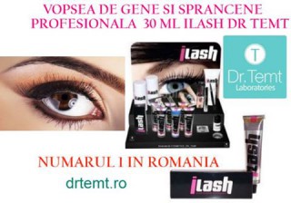 Vopsea gene sprancene profesionala 30 ml ilash nr 1 in Romania