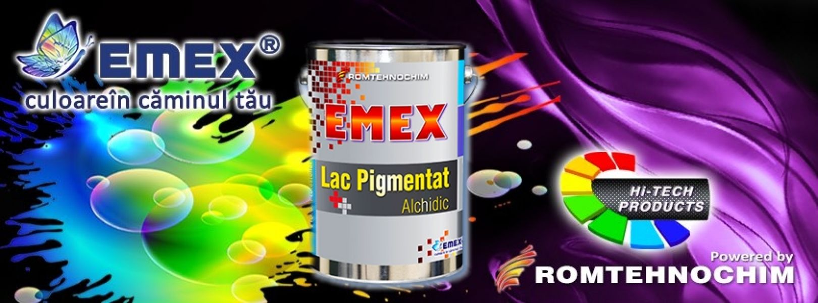 Lac Alchidic Pigmentat Semitransparent EMEX - 15,20 Ron/Kg
