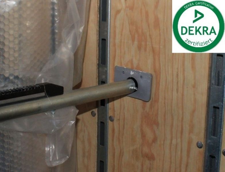 Bara aluminiu fixare verticala cu talpi - Dube frigo - 115 lei+tva