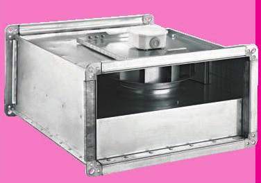 Bdkf � ventilator in line pentru tubulatura rectangulara