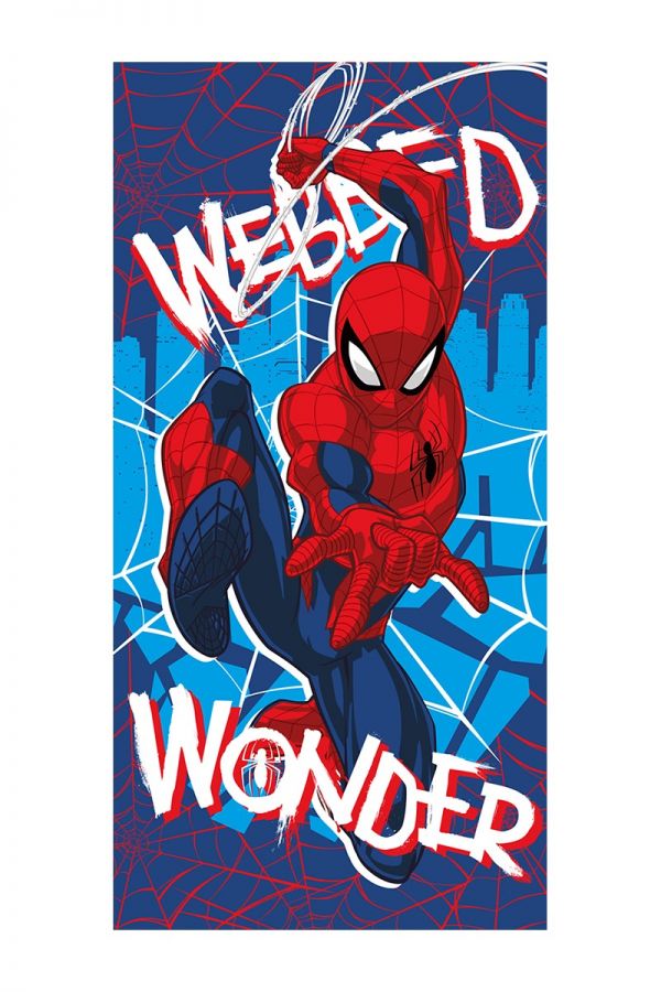 Prosop de plaja 70�140 cm Spiderman