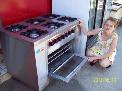 Aragaze profesionale cu cuptor noi si SH 0733972939  