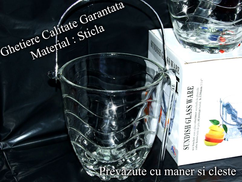 Ghetiere Sticla cleste si toarta Calitate Garantata