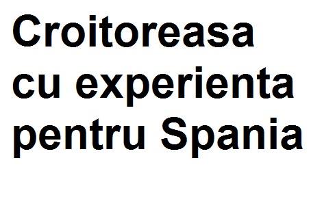Croitoreasa pentru Spania