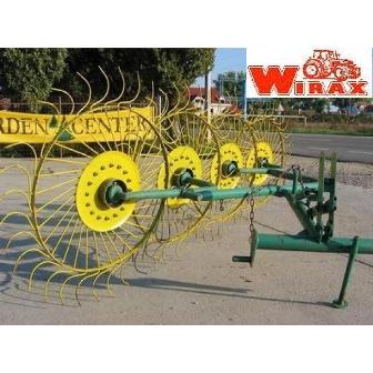 Grebla de fan mecanica WIRAX, 4 roti