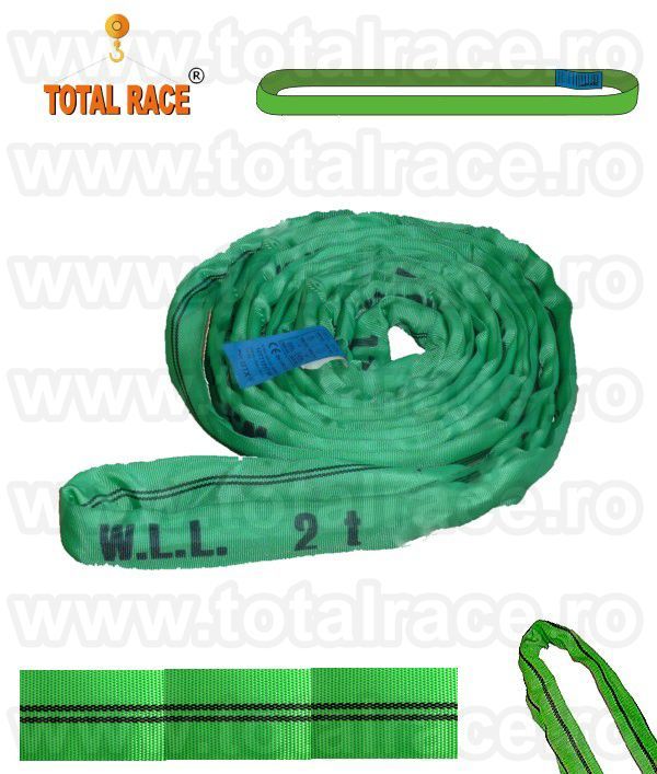 Chinga textila ridicare circulara 2 tone 1 metru