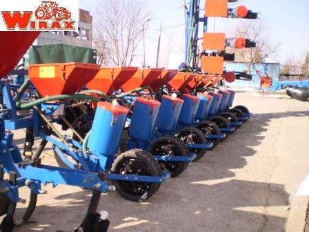 Semanatoare de porumb WIRAX SPP8-FS , 8 randuri cu fertilizare