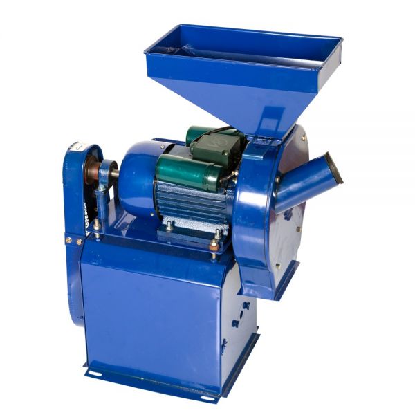 Moara electrica de cereale si stiuleti + batoza de porumb