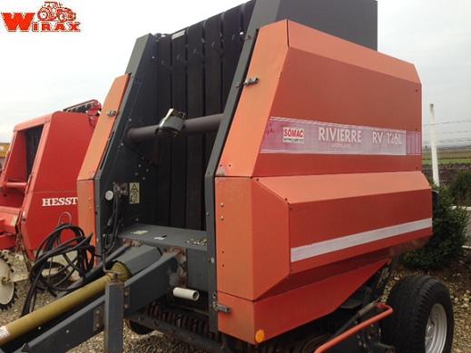 PRESA RIVIERRE RV126L , baloti rotunzi