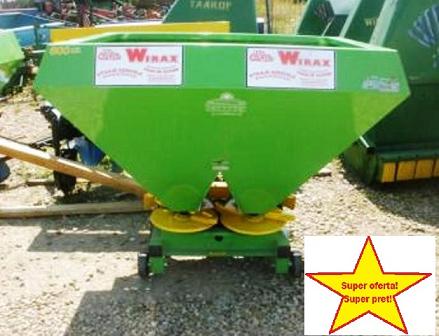 Fertilizator cu azot WIRAX de 600 l - 2 palete