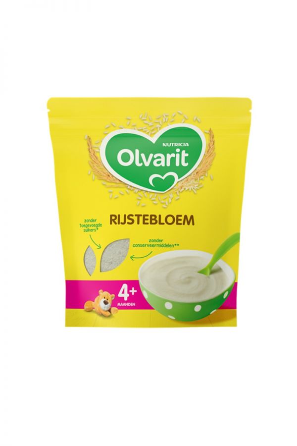 Olvarit Cereale pe baza de orez pentru bebelusi Total Blue