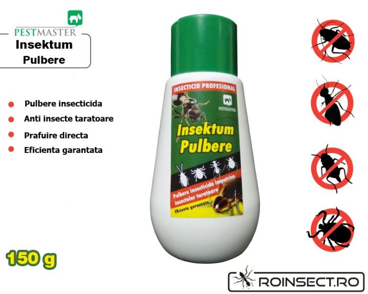 Pulbere insecticida